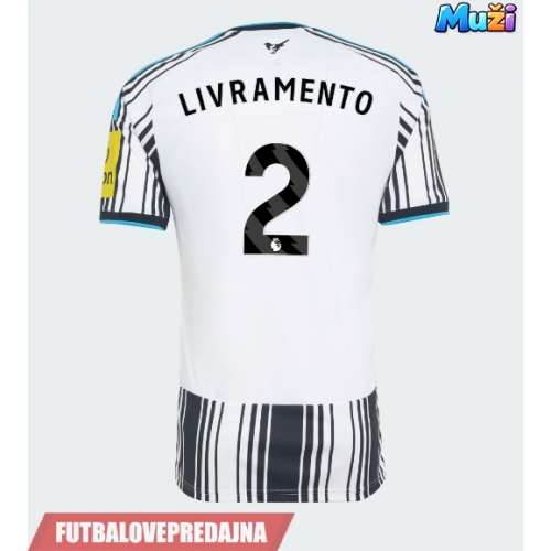 Lacne Muži Futbalové dres Newcastle United Tino Livramento #2 2026-27 Krátky Rukáv - Domáci